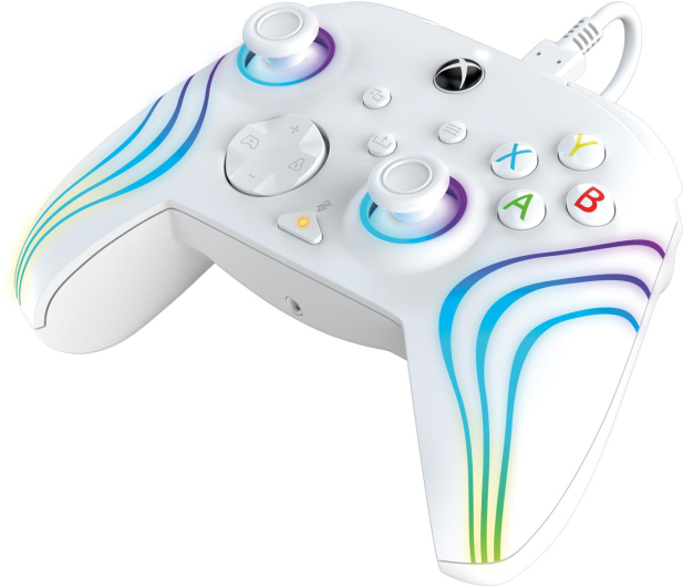 PDP XS Pad przewodowy Afterglow WAVE - biały - 1129184 - zdjęcie 5